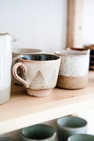 Ceramic Mug in Geometric Shape (testing)