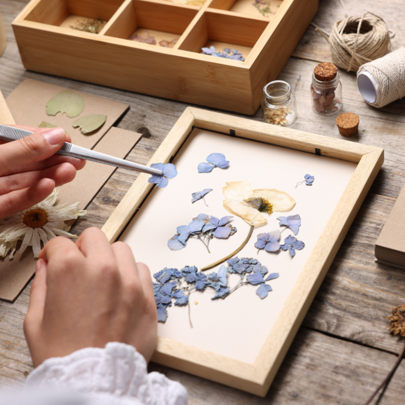 Artisan hands crafting