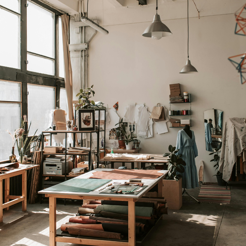 Independent studio workspace